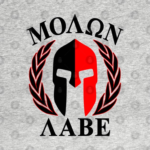 Mod.25 Molon Labe Greek Spartan by parashop